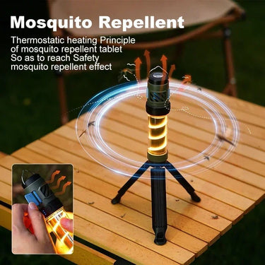 Rechargeable 3 - in - 1 Camping Lantern & Light - InspiredGrabs.com